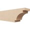 Ekena Millwork 6in. W x 8in. H x 24in. L Mediterranean Woodgrain TimberThane Rafter Tail, Primed Tan RFTUR06X08X24MEDRCPR - alternate 1